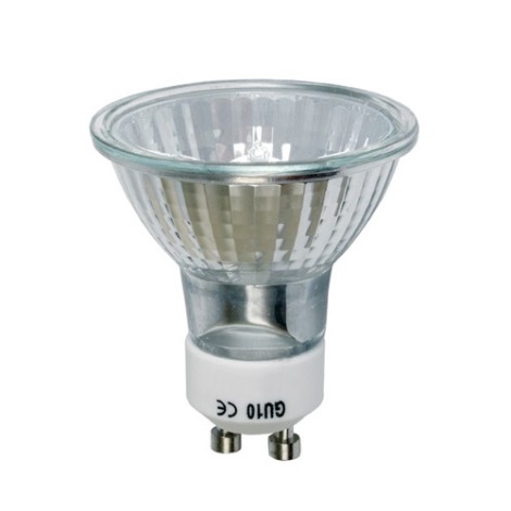 Heavy-duty halogen bulb GU10/42W/230V 2800K