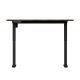 Height-adjustable desk LEVANO 140x60 cm wood/black