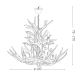 Ideal Lux – Chandelier on a chain CHALET 12×E14/40W/230V antlers