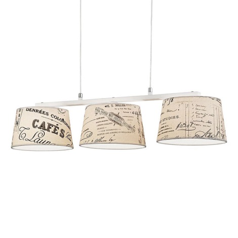 Ideal Lux - Chandelier on a string 3xG9/40W/230V