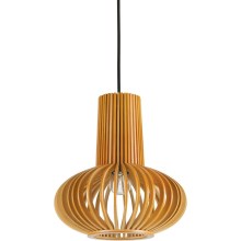 Ideal Lux - Chandelier on a string CITRUS 1xE27/60W/230V plywood