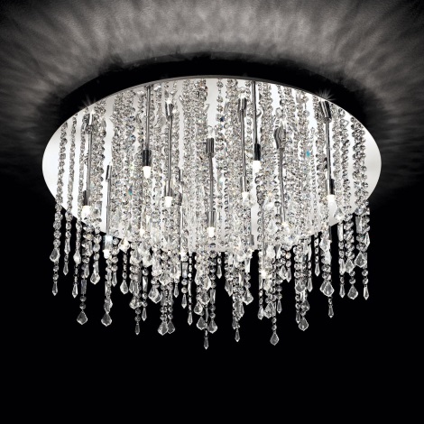 Ideal Lux - Crystal ceiling light ROYAL 15xG9/40W/230V