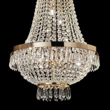 Ideal Lux – Crystal Chandelier on a chain CAESAR 12×G9/40W/230V