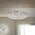 Ideal Lux - Crystal chandelier on a string KING 12xG9/40W/230V d. 65 cm chrome