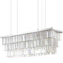 Ideal Lux - Crystal chandelier on a string MARTINEZ 8xE14/40W/230V
