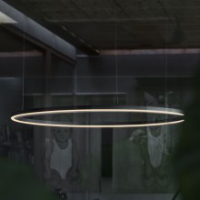 Ideal Lux - LED Chandelier on a string ORACLE LED/55W/230V d. 90 cm black