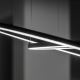 Ideal Lux - LED Chandelier on a string ORACLE SLIM LED/43W/230V d. 90 cm black