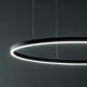 Ideal Lux - LED Chandelier on a string ORACLE SLIM LED/55W/230V d. 90 cm black