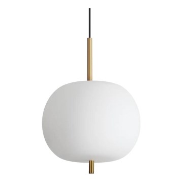 Ideal Lux - LED Chandelier on a string UMILE LED/20W/230V d. 30 cm CRI 90 brass/white