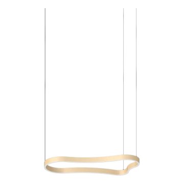 Ideal Lux - LED Chandelier on a string WAVES LED/37W/230V CRI 90 brass