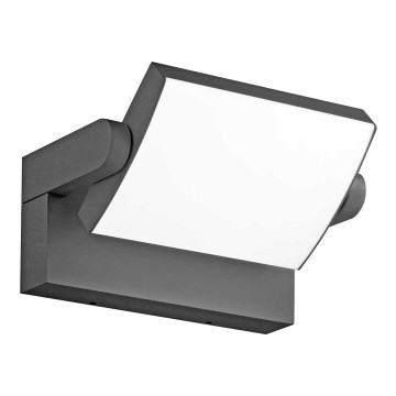 Ideal Lux - LED Outdoor wall light SWIPE LED/21W/230V CRI 90 IP54 anthracite
