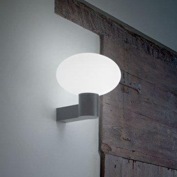 Ideal Lux - Outdoor wall lamp CLIO 1xE27/42W/230V IP44 anthracite