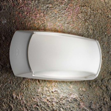 Ideal Lux - Outdoor wall light FELIX 1xE27/23W/230V IP66 white
