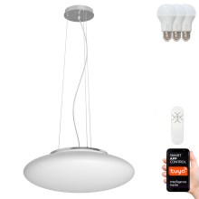Immax NEO 07056L-LED RGB Dimmable chandelier on a string ELIPTICO 3xE27/8,5W/100-240V Tuya
