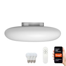 Immax NEO 07062L-LED RGBW Dimmable ceiling light FUENTE 3xE27/8,5W/100-240V Tuya