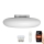 Immax NEO 07062L-LED RGBW Dimmable ceiling light FUENTE 3xE27/8,5W/100-240V Tuya