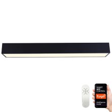 Immax NEO 07074-90 - LED Dimmable ceiling light CANTO LED/50W/230V black Tuya + remote control