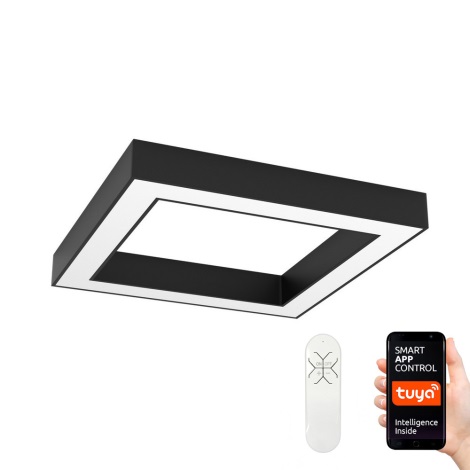 Immax NEO 07074L - LED Dimmable ceiling light CANTO LED/60W/230V 80x80 cm Tuya + remote control