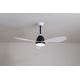Immax NEO 07141-W - LED Ceiling fan NEO LITE FRESCO LED/18W/230V Tuya Wi-Fi white/black + remote control