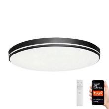 Immax NEO 07148-B40 - LED Dimmable ceiling light NEO LITE AREAS LED/24W/230V Tuya Wi-Fi black + remote control