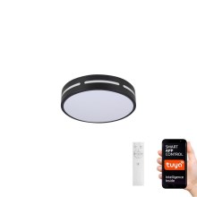 Immax NEO 07152-B30 - LED Dimmable ceiling light NEO LITE PERFECTO LED/24W/230V Wi-Fi Tuya black + remote control