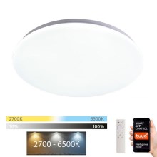Immax NEO 07156-38 - LED Dimmable ceiling light ANCORA LED/24W/230V 2700-6500K Wi-Fi +remote control Tuya