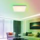 Immax NEO 07168-W40 - LED RGB+CCT Dimmable ceiling light NEO LITE TUDO LED/50W/230V Wi-Fi Tuya white + remote control