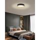 Immax NEO 07201L - LED Dimmable ceiling light RONDATE LED/28W/230V black Tuya + remote control
