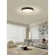 Immax NEO 07202L - LED Dimmable ceiling light RONDATE LED/53W/230V black Tuya + remote control
