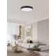 Immax NEO 07202L - LED Dimmable ceiling light RONDATE LED/53W/230V black Tuya + remote control