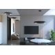 Immax NEO 07209L - LED Dimmable ceiling light PASTEL LED/53W/230V 60 cm black Tuya + remote control