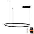 Immax NEO 07215L - LED Dimmable chandelier on a string FINO LED/60W/230V 80 cm black Tuya + remote control