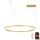 Immax NEO 07217L - LED Dimmable chandelier on a string FINO LED/60W/230V 80 cm gold Tuya + remote control