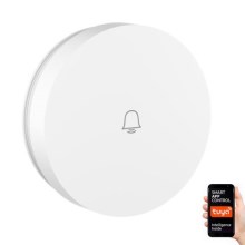 Immax NEO 07780L - Replacement wireless doorbell button IP55 Wi-Fi Tuya white