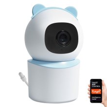 Immax NEO 07788L - Smart camera with sensor 355° 50° P/T 4MP Wi-Fi Tuya blue
