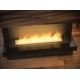 InFire - Built-in BIO fireplace 100x45 cm 3kW black