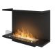InFire - Built-in BIO fireplace 80x45 cm 3kW black