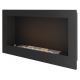 InFire - Built-in BIO fireplace 90x50 cm 3kW black