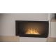 InFire - Corner BIO fireplace 45x90 cm 3kW black