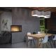 InFire - Corner BIO fireplace 84x54 cm 3kW black