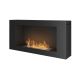 InFire - Wall BIO fireplace 44x91 cm 3kW black