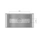 InFire - Wall BIO fireplace d. 70 cm 3kW white