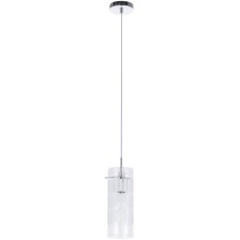 ITALUX - Chandelier on a string MAX 1xE27/60W/230V chrome/clear
