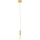 ITALUX - Chandelier on a string MODERNA 1xE27/60W/230V gold