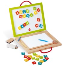 Janod - Case with a magnetic board 4in1