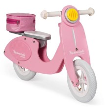Janod - Children's push bike VESPA pink