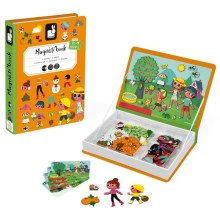 Janod - Magnetic interactive set  MAGNETIBOOK seasons of the year