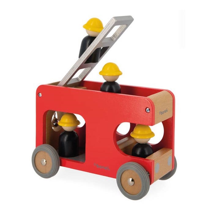 Janod - Wooden fire truck BOLID