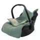 Jollein - Car seat sack fleece BASIC KNIT 42x82 cm Ash Green