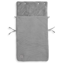 Jollein - Car seat sack fleece BASIC KNIT 42x82 cm Stone Grey